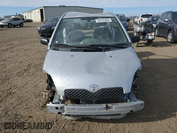 2005 Toyota ECHO z VIN JTDKT123450094307, wystawiony jako Copart lot #76727444 z przebiegiem Nie podano mil oraz Czysty tytuł • Clean title. Historia ofert i sprzedaży dostępna na DreamBid. Obrazek 5.