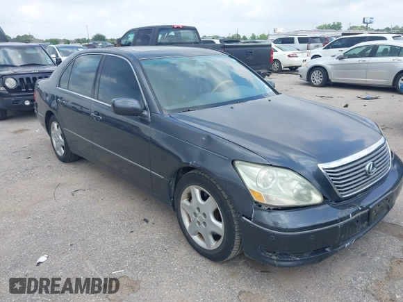 2004 Lexus LS 430 with VIN JTHBN36F940151530, listed as a IAAI auction lot 42124508 with 230,175 mi miles. Bid and sale history available at carsss.com. Image 1.