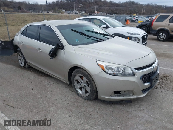 2015 Chevrolet Malibu LT with VIN 1G11C5SL4FF319514, listed as a IAAI auction lot 41532220 with 191,603 mi miles and . Bid and sale history available at DreamBid. Image 1.