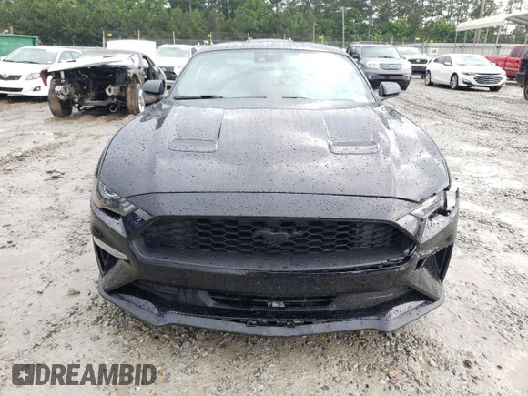 2021 Ford Mustang EcoBoost with VIN 1FA6P8TH9M5157479, listed as a Copart auction lot 59076335 with 53,901 mi miles and Salvage title. Bid and sale history available at DreamBid. Image 5.