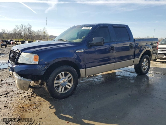 2008 Ford F-150 XLT with VIN 1FTPW14V28FA66101, listed as a Copart auction lot 50329105 with 197,697 mi miles and Salvage Title. Bid and sale history available at carsss.com. Image 1.