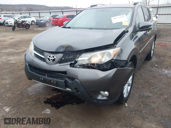 2014 Toyota RAV4 Limited with VIN 2T3DFREV2EW154348, listed as a IAAI auction lot 41533941 with 185,469 mi miles. Bid and sale history available at carsss.com. Image 6.