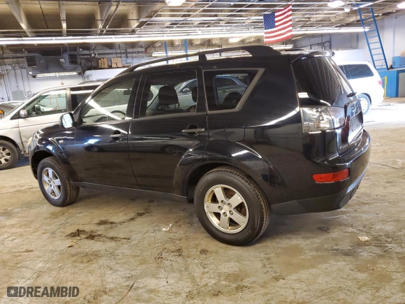 2007 Mitsubishi Outlander ES with VIN JA4MS31X27U014567, listed as a Copart auction lot 45527564 with 128,282 mi miles and Clean Title. Bid and sale history available at carsss.com. Image 2.