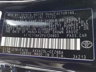 2023 Toyota Camry LE z VIN 4T1C11AK2PU120803, wystawiony jako IAAI lot #42060384 z przebiegiem 38 897 mil mil oraz . Historia ofert i sprzedaży dostępna na DreamBid. Obrazek 9.