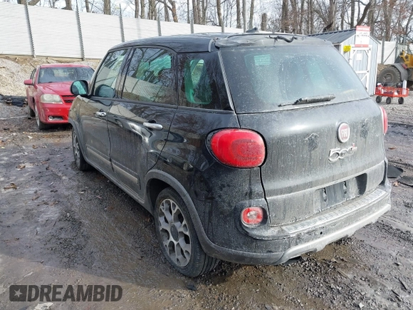 2014 FIAT 500L Trekking with VIN ZFBCFADH2EZ007992, listed as a IAAI auction lot 41660545 with 177,863 mi miles and . Bid and sale history available at DreamBid. Image 3.