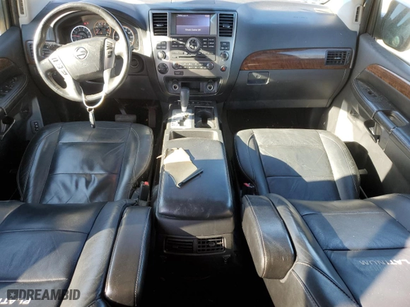 2014 Nissan Armada SV with VIN 5N1AA0NCXEN602351, listed as a Copart auction lot 86554974 with NaN miles and Salvage Title. Bid and sale history available at carsss.com. Image 8.