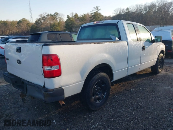2007 Ford F-150 STX with VIN 1FTRX12W87FA94291, listed as a IAAI auction lot 41751615 with 447,600 mi miles and . Bid and sale history available at DreamBid. Image 4.