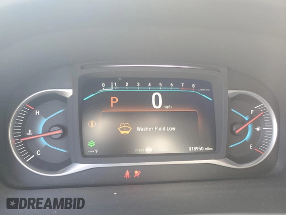 2021 Honda Pilot Special Edition with VIN 5FNYF6H23MB064213, listed as a Copart auction lot 61631285 with 18,950 mi miles and Salvage title. Bid and sale history available at DreamBid. Image 9.