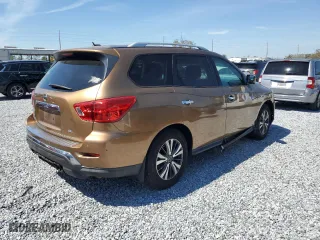 2017 Nissan Pathfinder SV with VIN 5N1DR2MN6HC609124, listed as a Copart auction lot 47465715 with 169,615 mi miles and Clean Title. Bid and sale history available at carsss.com. Image 3.