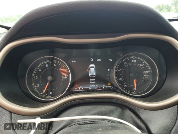 2017 Jeep Cherokee Limited z VIN 1C4PJMDS1HW638040, wystawiony jako Copart lot #59277955 z przebiegiem 43 196 mil mil oraz Szkoda całkowita • Salvage title. Historia ofert i sprzedaży dostępna na DreamBid. Obrazek 9.