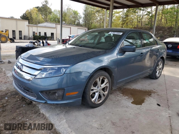 2012 Ford Fusion SE with VIN 3FAHP0HAXCR371611, listed as a Copart auction lot 51667085 with 145,571 mi miles and Salvage Title. Bid and sale history available at DreamBid. Image 1.