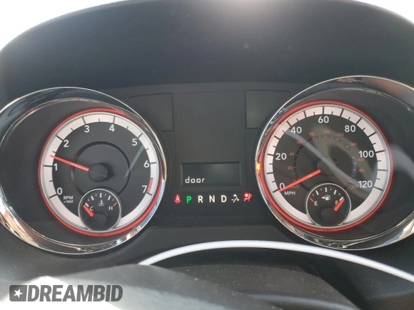 2014 Dodge Grand Caravan SXT with VIN 2C4RDGCG8ER283953, listed as a Copart auction lot 53002295 with Not Provided miles and Salvage Title. Bid and sale history available at DreamBid. Image 9.