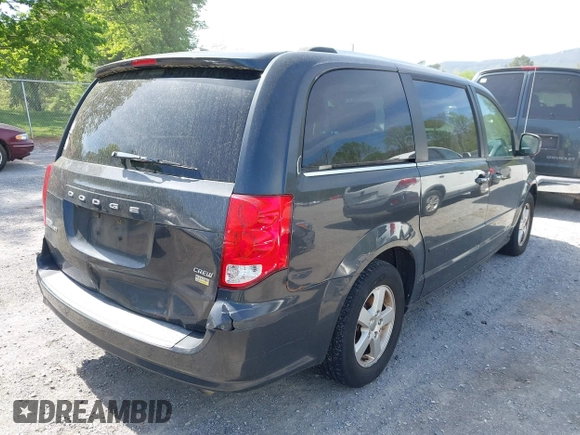 2011 Dodge Grand Caravan Crew with VIN 2D4RN5DG1BR790613, listed as a IAAI auction lot 42106380 with 188,528 mi miles and . Bid and sale history available at DreamBid. Image 6.