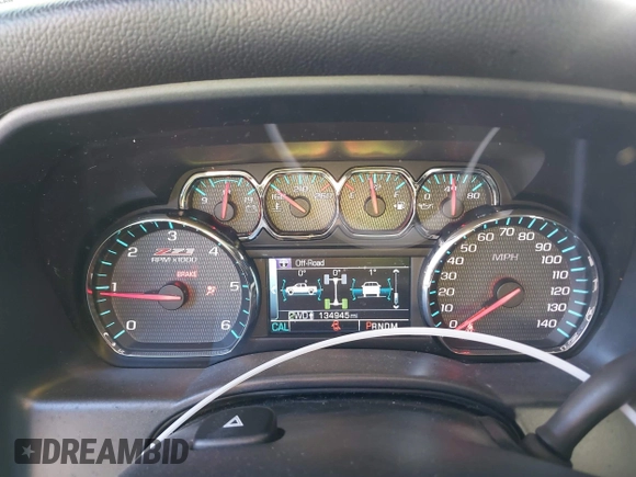 2015 Chevrolet Silverado 1500 LT with VIN 1GCVKREC7FZ392146, listed as a IAAI auction lot 41785412 with 134,945 mi miles. Bid and sale history available at carsss.com. Image 7.