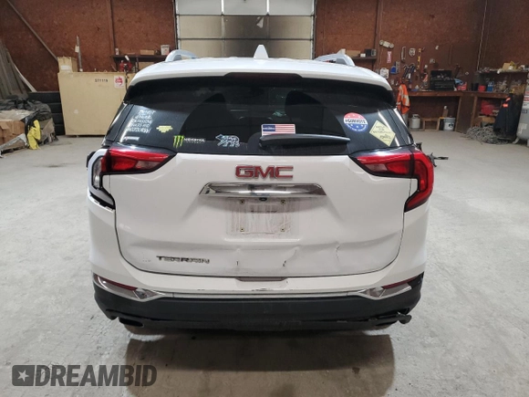 2020 GMC Terrain SLT with VIN 3GKALPEX0LL101013, listed as a Copart auction lot 51504355 with 59,880 mi miles and Salvage Title. Bid and sale history available at DreamBid. Image 6.