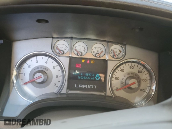 2010 Ford F-150 XL with VIN 1FTFW1EV2AFB04488, listed as a Copart auction lot 47861955 with 168,283 mi miles and Salvage Title. Bid and sale history available at carsss.com. Image 9.