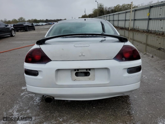 2000 Mitsubishi Eclipse GT with VIN 4A3AC54LXYE160119, listed as a Copart auction lot 50309895 with 163,953 mi miles and Salvage Title. Bid and sale history available at carsss.com. Image 6.