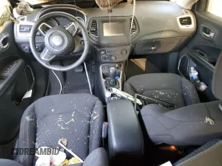 2019 Jeep Compass Sport with VIN 3C4NJCAB5KT731193, listed as a Copart auction lot 57356565 with Not provided miles and Salvage title. Bid and sale history available at DreamBid. Image 8.
