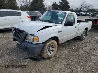 2008 Ford Ranger XL with VIN 1FTYR10U98PA44812, listed as a Copart auction lot 87396084 with 189,328 mi miles and Salvage Title. Bid and sale history available at carsss.com. Image 1.