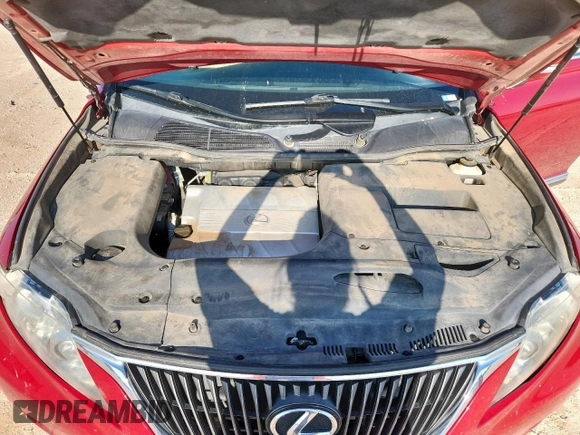2010 Lexus RX 350 with VIN 2T2ZK1BA0AC003898, listed as a Copart auction lot 63350005 with 117,926 mi miles and Salvage title. Bid and sale history available at DreamBid. Image 12.