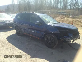 2024 Subaru Forester Sport with VIN JF2SKAGC5RH412374, listed as a IAAI auction lot 41764084 with 22,052 mi miles. Bid and sale history available at carsss.com. Image 1.