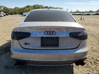 2015 Audi S4 Premium Plus with VIN WAUBGAFL5FA079614, listed as a Copart auction lot 75933174 with 100,652 mi miles and Salvage Title. Bid and sale history available at carsss.com. Image 6.