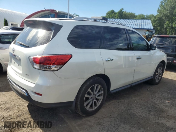 2015 Nissan Pathfinder SL with VIN 5N1AR2MM0FC612222, listed as a Copart auction lot 65396525 with 178,787 mi miles and Clean title. Bid and sale history available at DreamBid. Image 3.