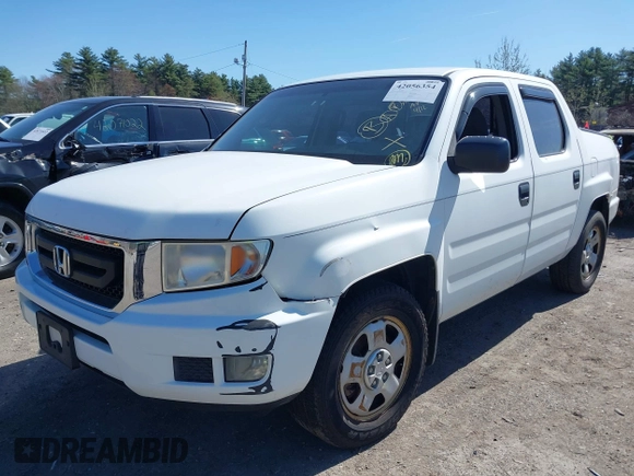 2009 Honda Ridgeline RT with VIN 5FPYK16269B109807, listed as a IAAI auction lot 42056354 with Not Provided miles. Bid and sale history available at carsss.com. Image 2.