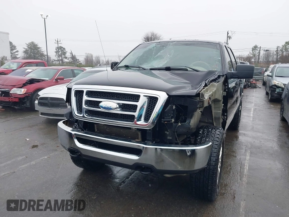 2008 Ford F-150 XLT with VIN 1FTPW145X8FB29929, listed as a IAAI auction lot 41473064 with 116,787 mi miles. Bid and sale history available at carsss.com. Image 6.