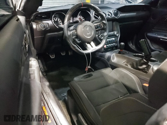 2017 Ford Mustang Shelby GT350 z VIN 1FA6P8JZ2H5523798, wystawiony jako Copart lot #52053125 z przebiegiem 21 853 mil mil oraz Szkody całkowita. Historia ofert i sprzedaży dostępna na DreamBid. Obrazek 8.