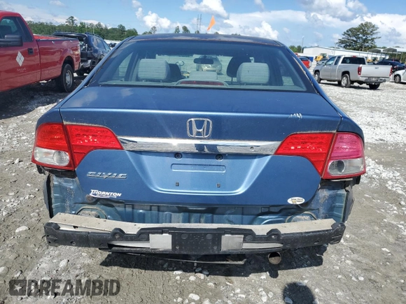 2009 Honda Civic LX z VIN 2HGFA16519H367371, wystawiony jako Copart lot #53455605 z przebiegiem 183 923 mil mil oraz Szkody całkowita. Historia ofert i sprzedaży dostępna na DreamBid. Obrazek 6.