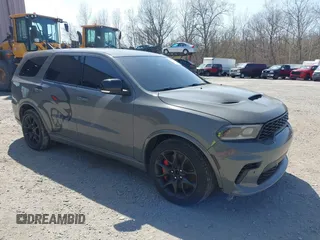 2021 Dodge Durango SRT Hellcat with VIN 1C4SDJH93MC683029, listed as a IAAI auction lot 41875129 with 31,063 mi miles and . Bid and sale history available at DreamBid. Image 1.