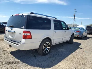 2014 Ford Expedition Max Limited with VIN 1FMJK1K57EEF42960, listed as a Copart auction lot 49334815 with 150,111 mi miles and Salvage title. Bid and sale history available at DreamBid. Image 3.