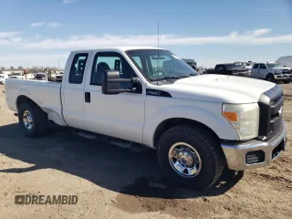 2011 Ford F-250 XL with VIN 1FT7X2A66BEC37719, listed as a Copart auction lot 46399235 with 243,220 mi miles and Salvage title. Bid and sale history available at DreamBid. Image 4.