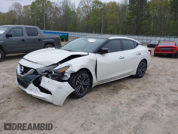 2017 Nissan Maxima SR with VIN 1N4AA6AP7HC425022, listed as a IAAI auction lot 41909028 with 72,371 mi miles and . Bid and sale history available at DreamBid. Image 16.