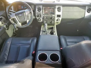 2015 Ford Expedition Max Limited с VIN 1FMJK2ATXFEF16702, выставлен на аукционе Copart как лот 66694295 с пробегом 175 928 миль миль и Списание • Salvage title. История ставок и продаж доступна на DreamBid. Изображение 8.