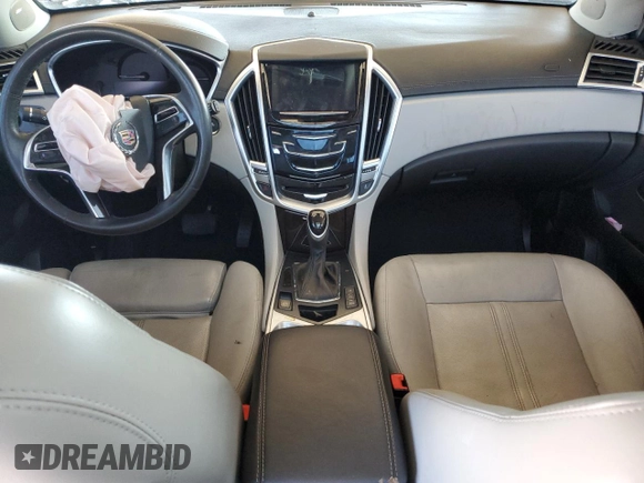 2016 Cadillac SRX Luxury Collection with VIN 3GYFNBE35GS558241, listed as a Copart auction lot 59728335 with 79,336 mi miles and Salvage title. Bid and sale history available at DreamBid. Image 8.