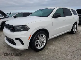 2023 Dodge Durango GT z VIN 1C4RDHDG2PC685791, wystawiony jako Copart lot #75135224 z przebiegiem 16 859 mil mil oraz Nie do naprawy • Non repairable. Historia ofert i sprzedaży dostępna na DreamBid. Obrazek 1.