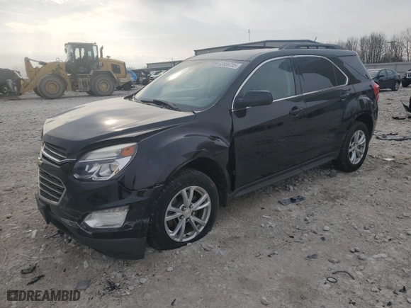 2017 Chevrolet Equinox LT with VIN 2GNFLFEK9H6321799, listed as a Copart auction lot 52806755 with 116,925 mi miles and Clean Title. Bid and sale history available at carsss.com. Image 1.