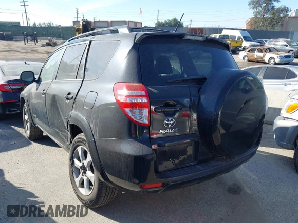 2012 Toyota RAV4 Limited with VIN 2T3YF4DV7CW110607, listed as a IAAI auction lot 41445056 with 160,798 mi miles. Bid and sale history available at carsss.com. Image 3.
