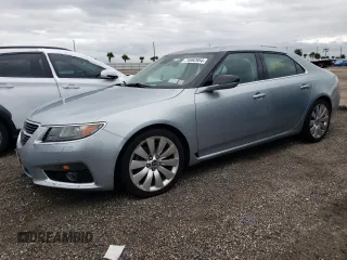 2011 Saab 9-5 Aero XWD with VIN YS3GR4BJ7B4002446, listed as a Copart auction lot 74962954 with 0 mi miles and Salvage Title. Bid and sale history available at carsss.com. Image 1.
