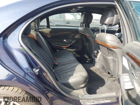 2019 Mercedes-Benz S 560 with VIN WDDUG8GB2KA429212, listed as a IAAI auction lot 41473457 with 53,843 mi miles and . Bid and sale history available at DreamBid. Image 8.