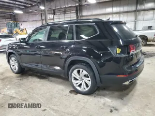 2021 Volkswagen Atlas SE with VIN 1V2HR2CA1MC538427, listed as a Copart auction lot 45491485 with 65,573 mi miles and Salvage title. Bid and sale history available at DreamBid. Image 2.