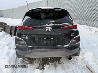 2019 Hyundai Kona Limited with VIN KM8K3CA56KU232802, listed as a Copart auction lot 85434644 with 43,707 mi miles and Salvage Title. Bid and sale history available at carsss.com. Image 6.