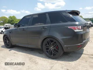 2017 Land Rover Range Rover Sport HSE Dynamic with VIN SALWV2FV5HA687274, listed as a Copart auction lot 65390814 with 104,554 mi miles and Salvage title. Bid and sale history available at DreamBid. Image 2.