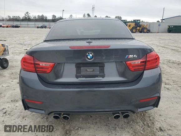 2015 BMW M4 z VIN WBS3U9C5XFP968001, wystawiony jako Copart lot #85566764 z przebiegiem 26 927 mil mil oraz Szkoda całkowita • Salvage title. Historia ofert i sprzedaży dostępna na DreamBid. Obrazek 6.