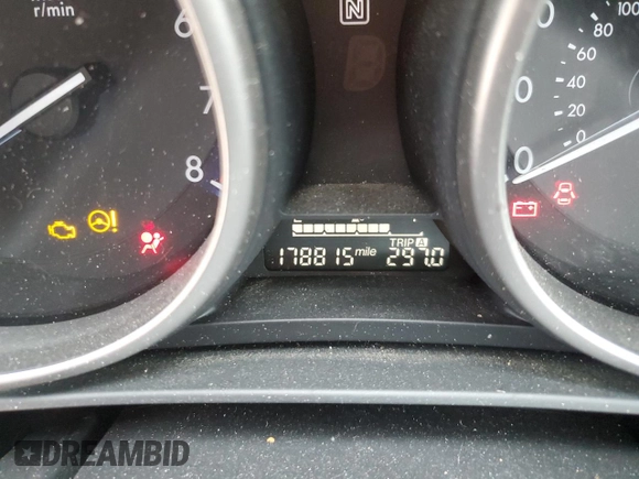 2012 Mazda 3 i Touring with VIN JM1BL1V78C1631539, listed as a Copart auction lot 53621565 with 178,815 mi miles and Salvage Title. Bid and sale history available at DreamBid. Image 9.