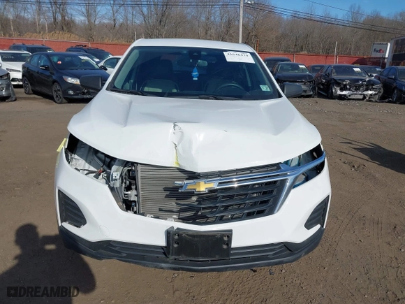2022 Chevrolet Equinox LS with VIN 3GNAXSEV6NS219973, listed as a IAAI auction lot 41646434 with 22,266 mi miles. Bid and sale history available at carsss.com. Image 13.