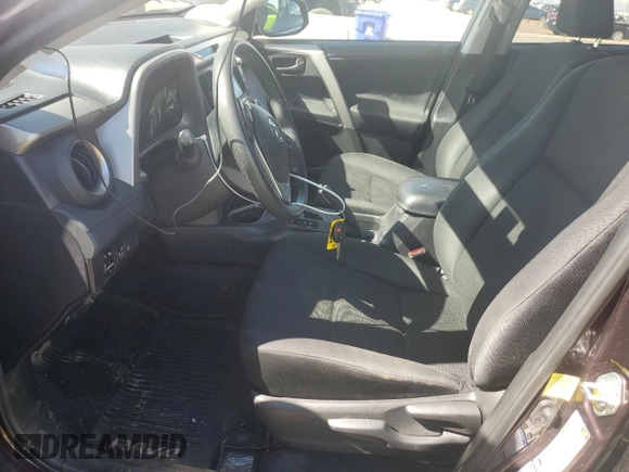2018 Toyota RAV4 LE with VIN 2T3BFREV6JW739046, listed as a Copart auction lot 57475695 with 81,410 mi miles and Salvage title. Bid and sale history available at DreamBid. Image 7.
