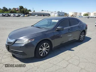 2016 Acura TLX with VIN 19UUB1F33GA011003, listed as a Copart auction lot 63846175 with 95,956 mi miles and Salvage title. Bid and sale history available at DreamBid. Image 1.